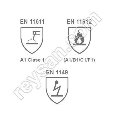 CASACO ANTI-ESTÁTICO DE ALGODÃO À PROVA DE FOGO