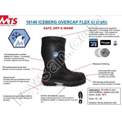 BOTA MTS ICEBERG OVERCAP FLEX S3