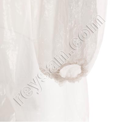 PONCHO DESCARTÁVEL À PROVA DE ÁGUA LDPE COM MANGAS