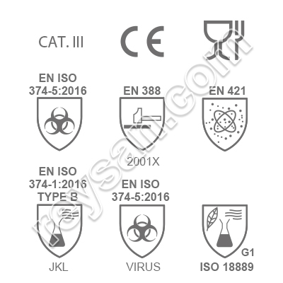 LUVA ALPHATEC DE ANSELL 37-310