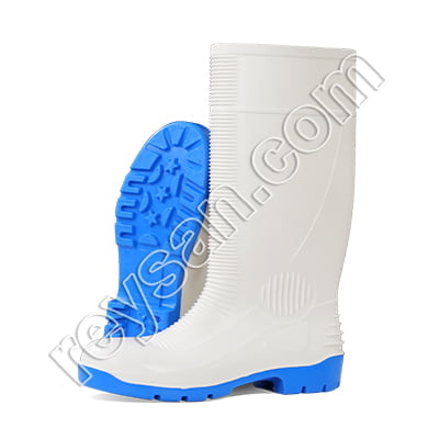 BOOT PVC BRANCO S4 TOE CAP