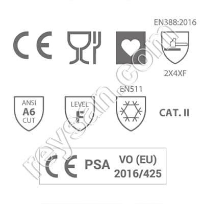 LUVA TÉRMICA STAHLNETZ CUTGUARD