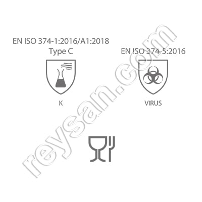 LUVA CERTAMENTE NITRILO X-LIGHT 35 AZUL