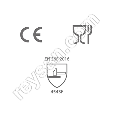 LUVA SECA NIROFLEX BLUECUT