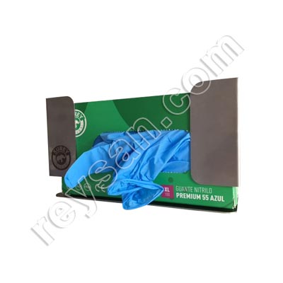 DISPENSADOR DE LUVAS EM AÇO INOXIDÁVEL