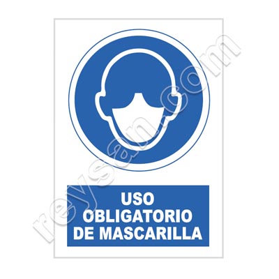 SINAL DE USO OBRIGATÓRIO DE MÁSCARA
