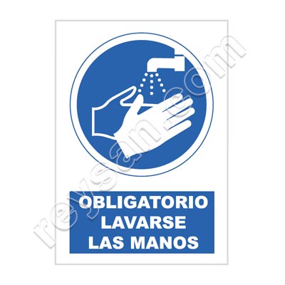 OBLIGATORIO LAVARSE LAS MANOS