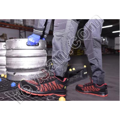 SAPATO DE SEGURANÇA PRETO INDRA S3 RED