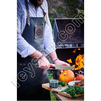 AVENTAL DE COURO DICK 95 x 70 CM