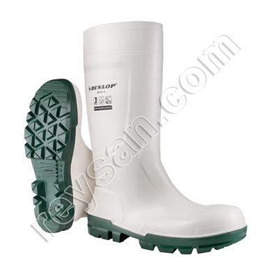 BOTA WORK-IT PVC BRANCA S4 COM BICO DE PROTEÇÃO