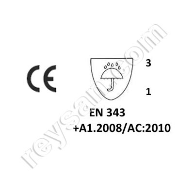 JAQUETA IMPERMEÁVEL AZUL MARINHO