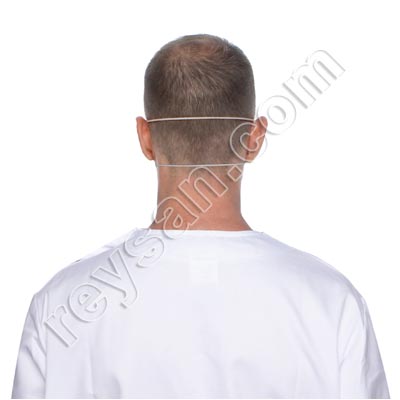 MÁSCARA 2 CAMADAS – AZUL COM ELÁSTICOS NA NUCA