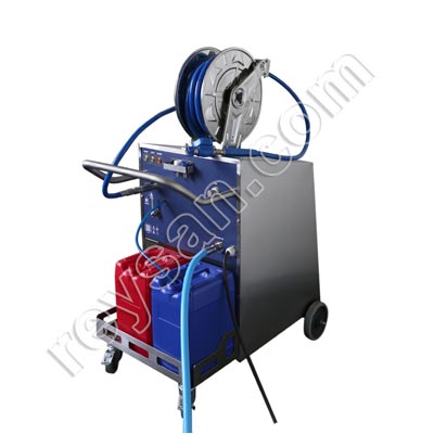 CENTRAL DE LIMPEZA PORTÁTIL PARA 2 PRODUTOS