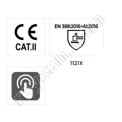 LUVA JUBA MCX 270 CINZENTA