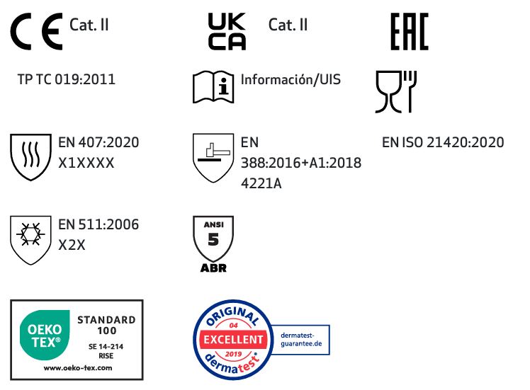 LUVA TEGERA COLD 8810