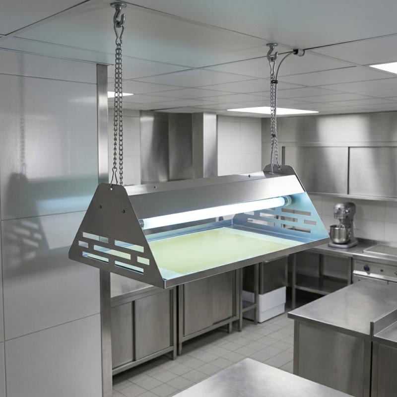 EXTERMINADOR DE INSETOS INOXIDÁVEL LED INQUEBRÁVEL 15W