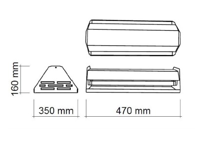 EXTERMINADOR DE INSETOS INOXIDÁVEL LED INQUEBRÁVEL 15W
