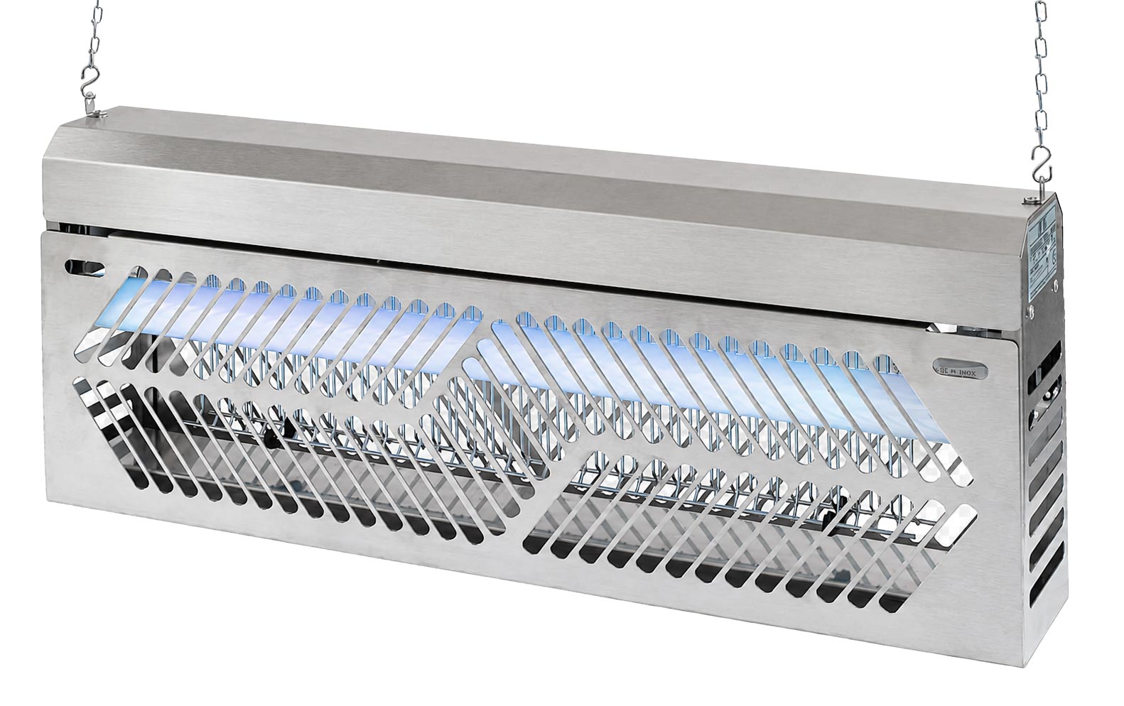 EXTERMINADOR DE INSETOS INOXIDÁVEL LED INQUEBRÁVEL 18W IP54 GRILL