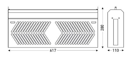 EXTERMINADOR DE INSETOS INOXIDÁVEL LED INQUEBRÁVEL 18W IP54 GRILL