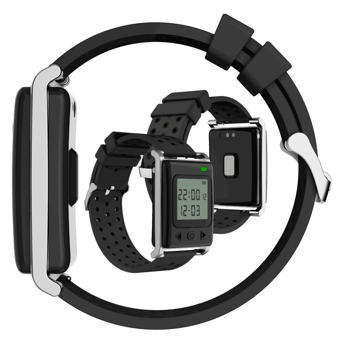 PULSEIRA PARA PREVENÇÃO DE GOLPES DE CALOR COM RELÓGIO