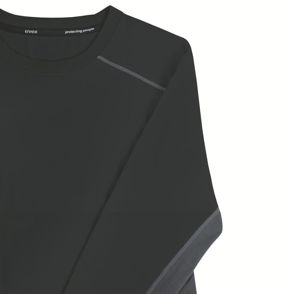 T-SHIRT UVEX INDUSTRY MANGA COMPRIDA HOMEM