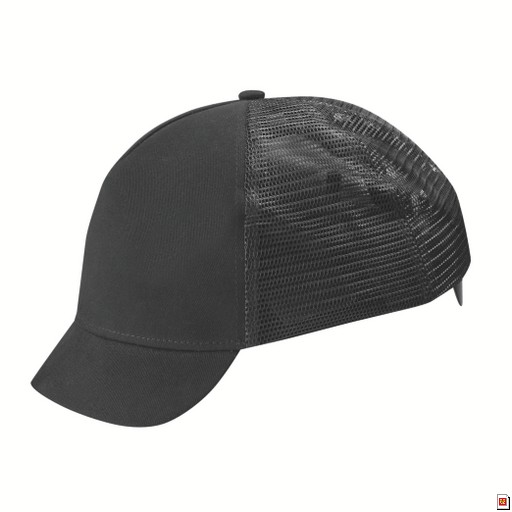 BONÉ DE PROTEÇÃO UVEX PRETO CURTO COM REDE